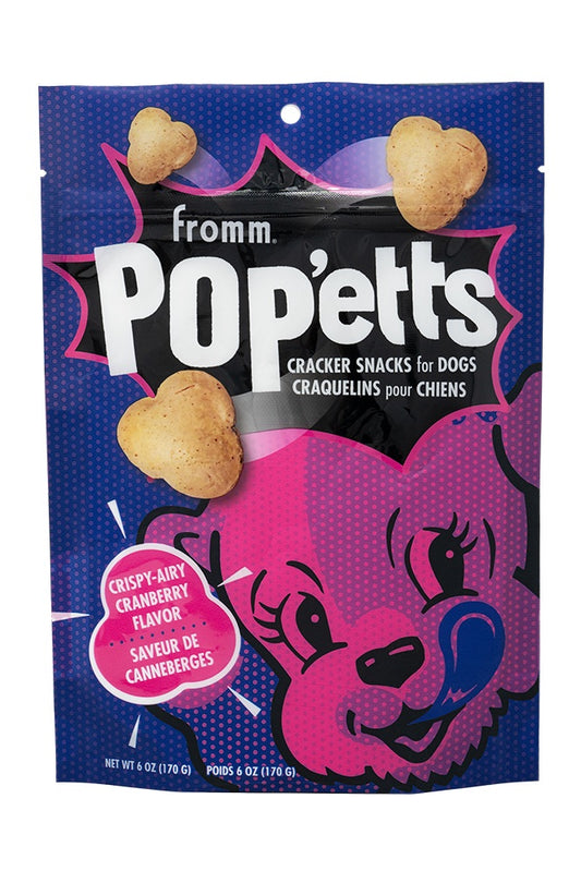 Fromm Pop’etts- Crispy-Airy Cranberry Flavor