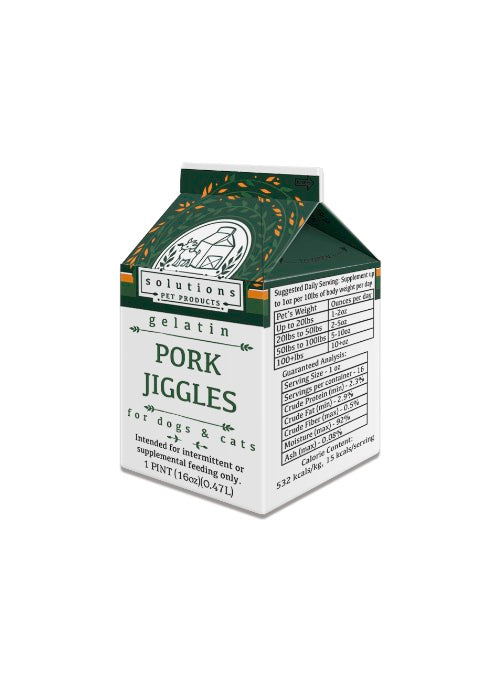 Solutions Pet Products Pork Jiggles