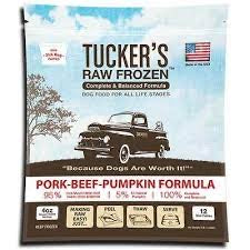 Tucker's Pork, Beef and Pumpkin Formula