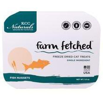 KCC Naturals Freeze Dried Fish Nuggets for Cats