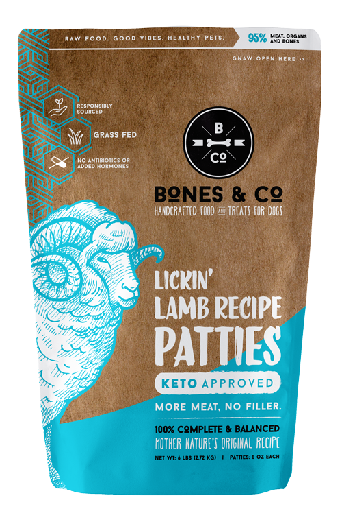 Bones & Co Lickin' Lamb Recipe Patties
