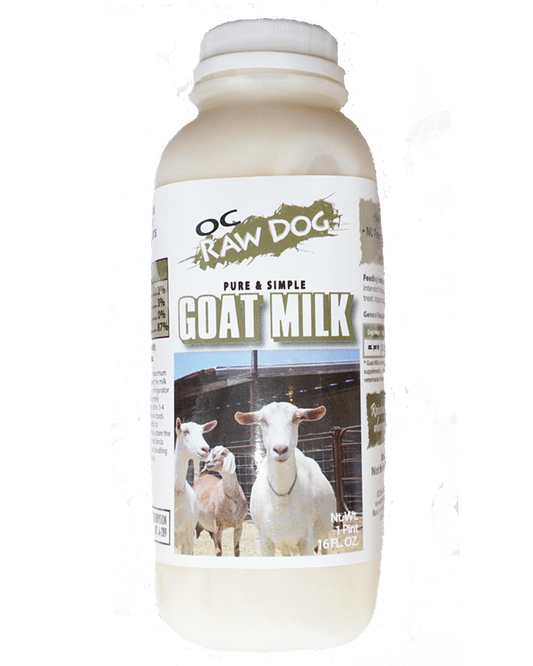 OC Raw Goats Milk