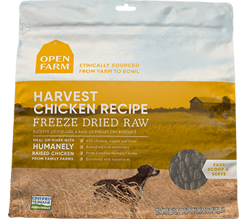 Open Farm Harvest Chicken Freeze Dried Recipe