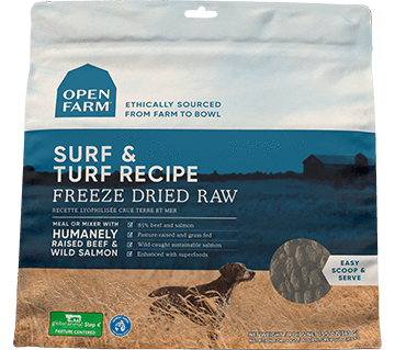 Open Farm Surf & Turf Freeze Dried Recipe