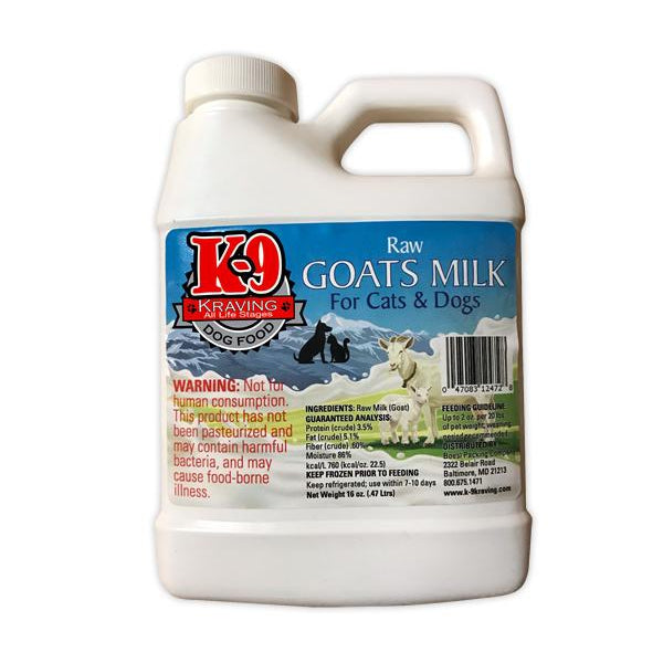 K-9 Kraving Raw Goats Milk