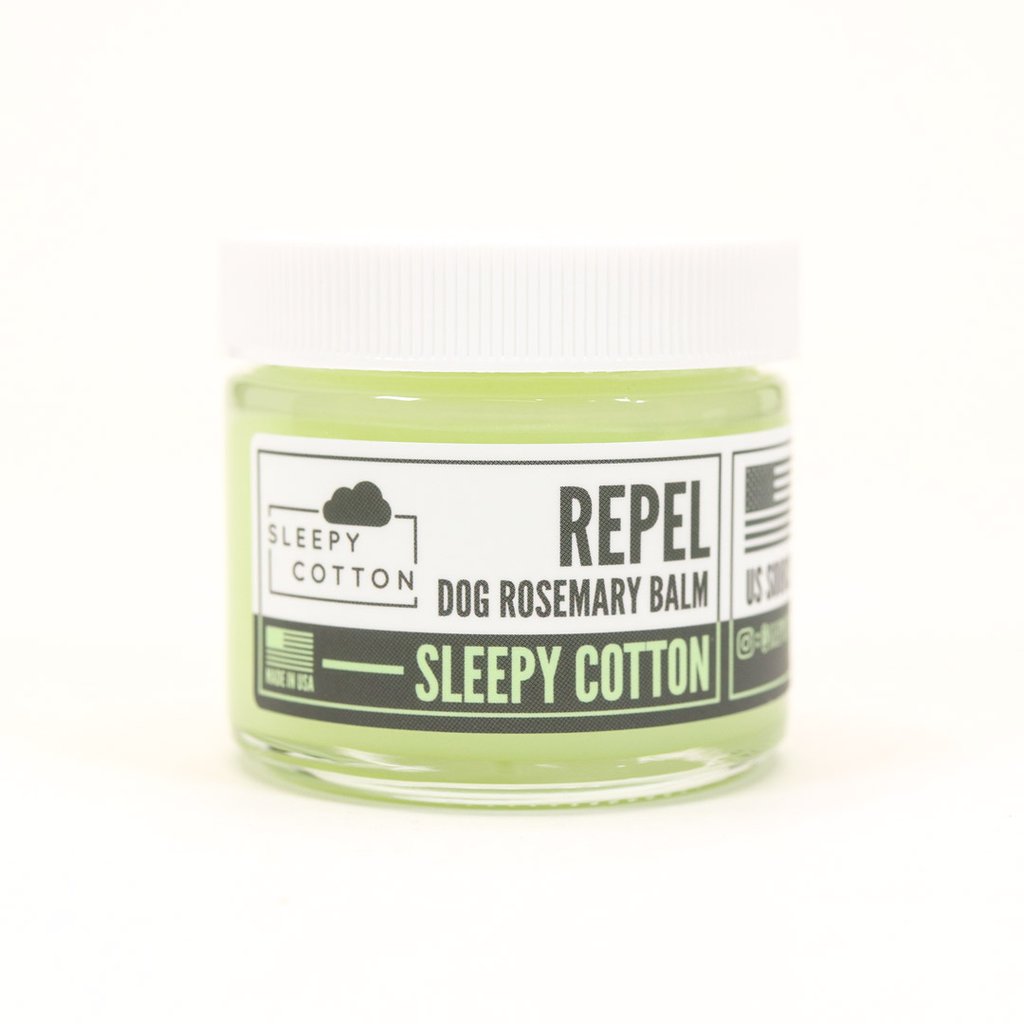 Sleepy Cotton Repel Dog Rosemary Balm