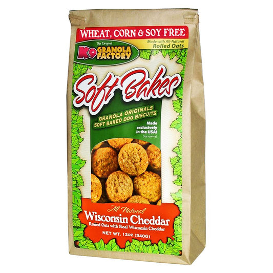 K9 Granola Factory Soft Bakes-Wisconsin Cheddar
