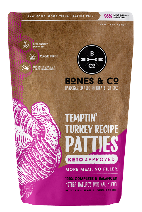 Bones & Co Temptin' Turkey Recipe Patties